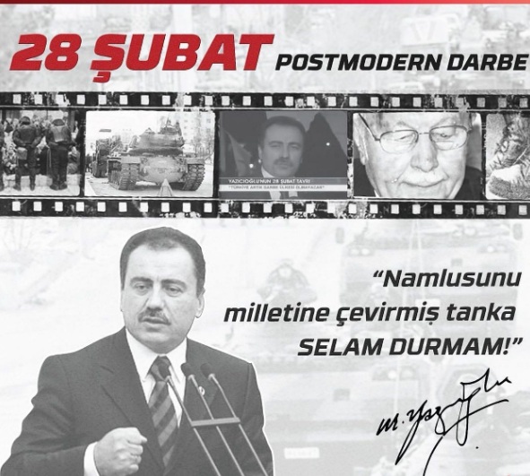 28 ŞUBAT: BİR NESLİN İSTİKBALİNE KURULAN KARA PUSU VE BİR