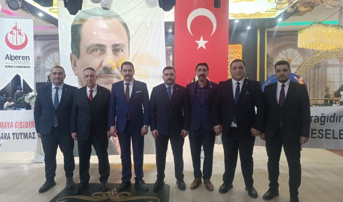 AKSAÇLILAR Bursa  Gemlik ilçe teşkilatı Murat Güneş başkanlığındaki heyetle, Alperen