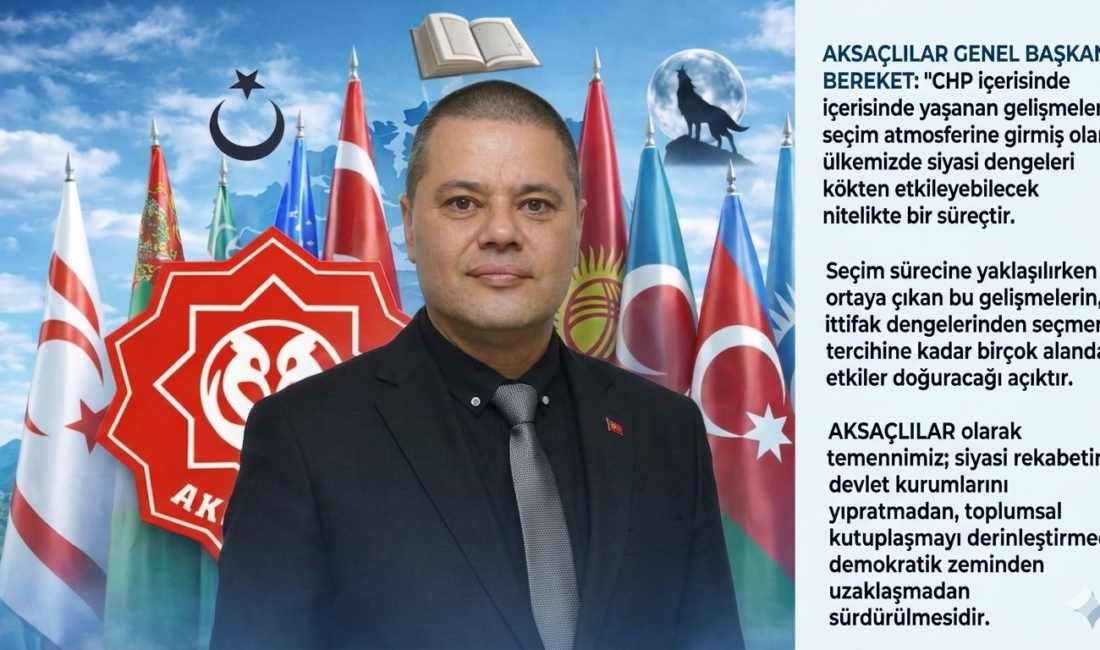 AKSAÇLILAR olarak temennimiz; siyasi rekabetin devlet kurumlarını yıpratmadan, toplumsal kutuplaşmayı