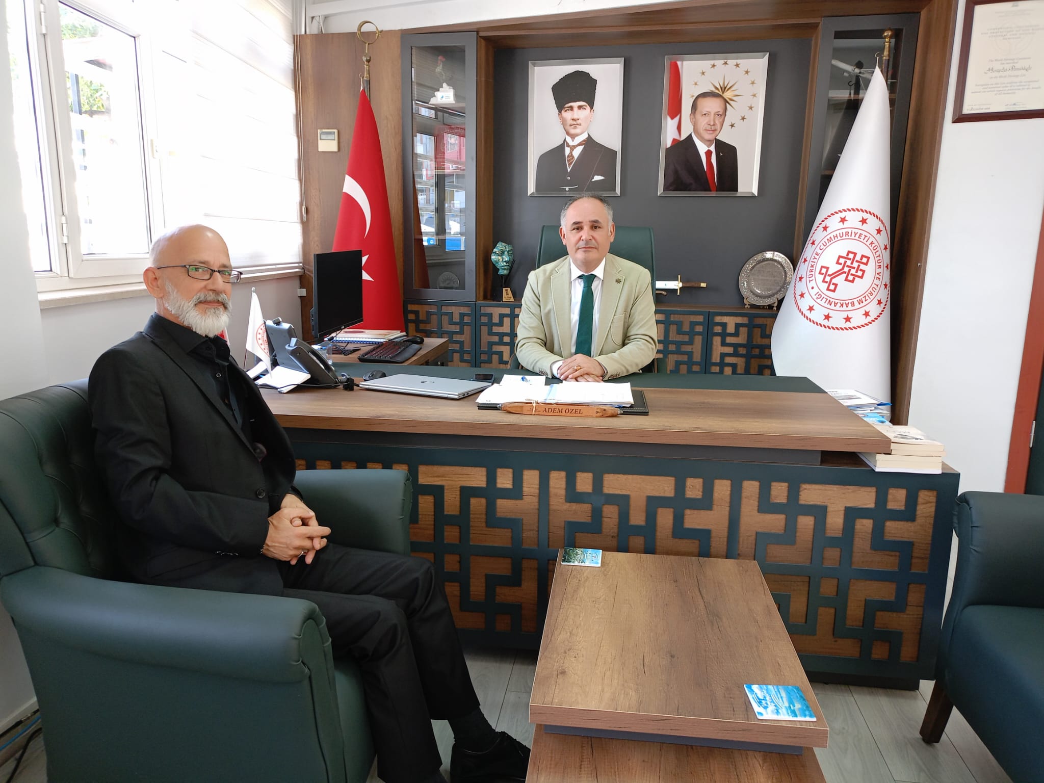 AKSAÇLILAR Denizli İl Temsilciliği Güray YALABIK başkanlığında ziyaretlerine devam ediyor. 