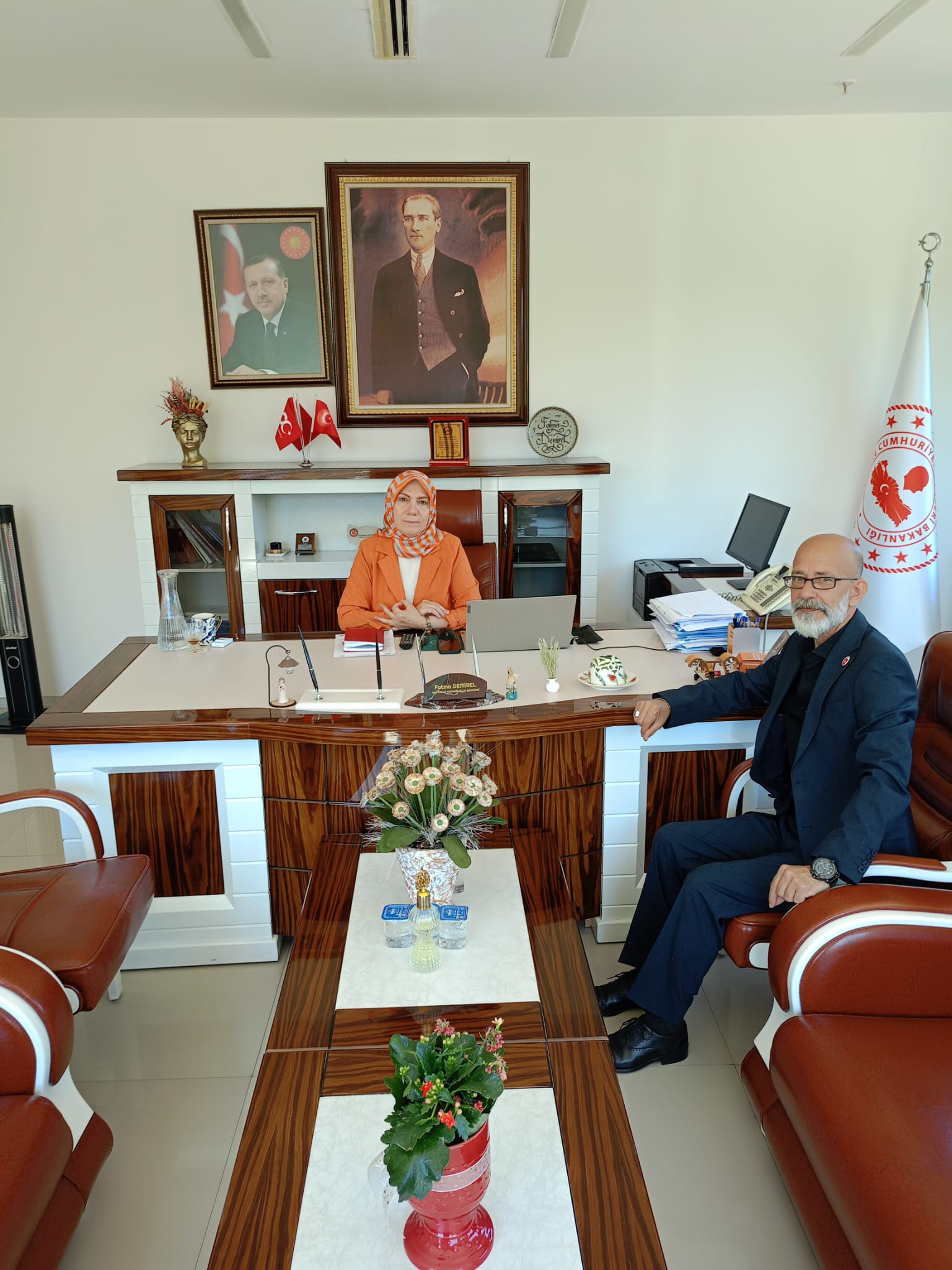 AKSAÇLILAR Denizli il Temsilcisi GÜRAY Yalabık başkanlığında ziyaretlerini devam ediyor.