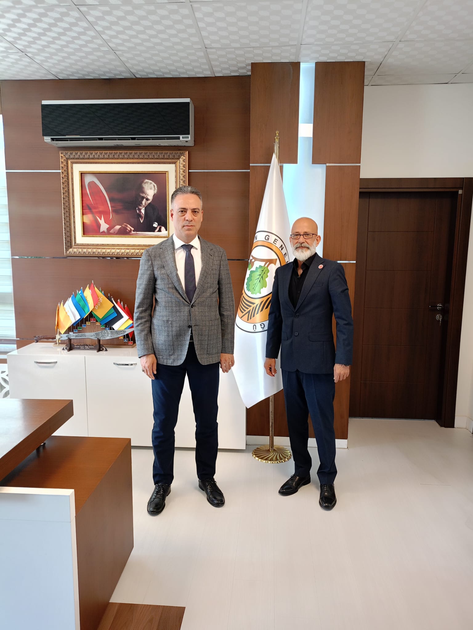 AKSAÇLILAR derneği Denizli il temsilciliği Güray Yalabık Başkanlığında ziyaretlerine devam