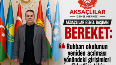 AKSAÇLILAR Genel Başkanı Ahmet Bereket, son günlerde yeniden gündeme getirilen