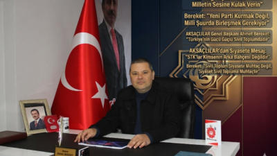 "AKSAÇLILAR’ı partileştirme yönündeki tabandan gelen çağrılara kulak tıkamış değiliz. Bu
