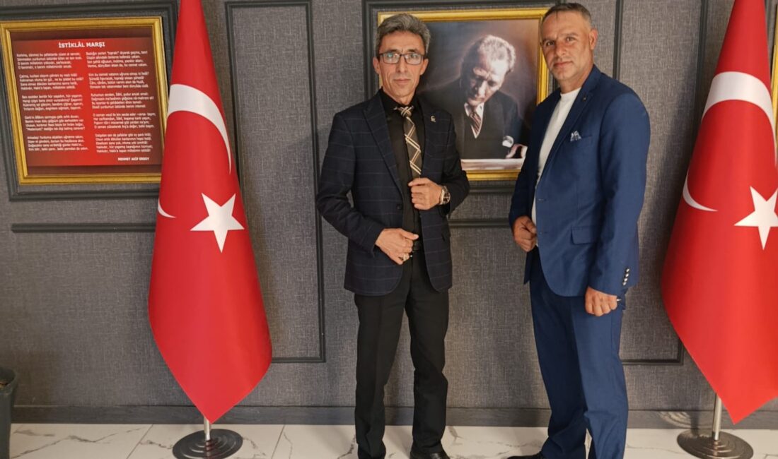 AKSAÇLILAR Çorum İl temsilciliği Feyzullah Vatansever başkanlığındaki  heyetle ziyaretlerine devam