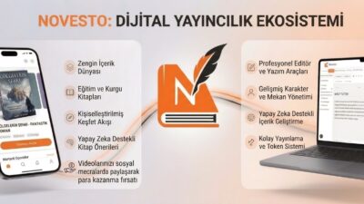 Hem Dinle, Hem İzle, Hem Kazan!
Novesto sadece düz bir metin