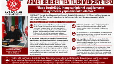 "İfade özgürlüğü, inanç sahiplerini aşağılamanın ve ayrımcılık yapmanın kılıfı olamaz."