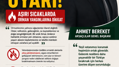 "Yeşil vatanımızı korumak hepimizin ortak görevidir. Gelecek nesillere daha yaşanabilir