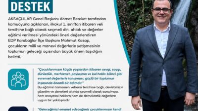 AKSAÇLILAR Derneği Genel başkanı Ahmet Bereket’in Temel Din Eğitimi dersinin
