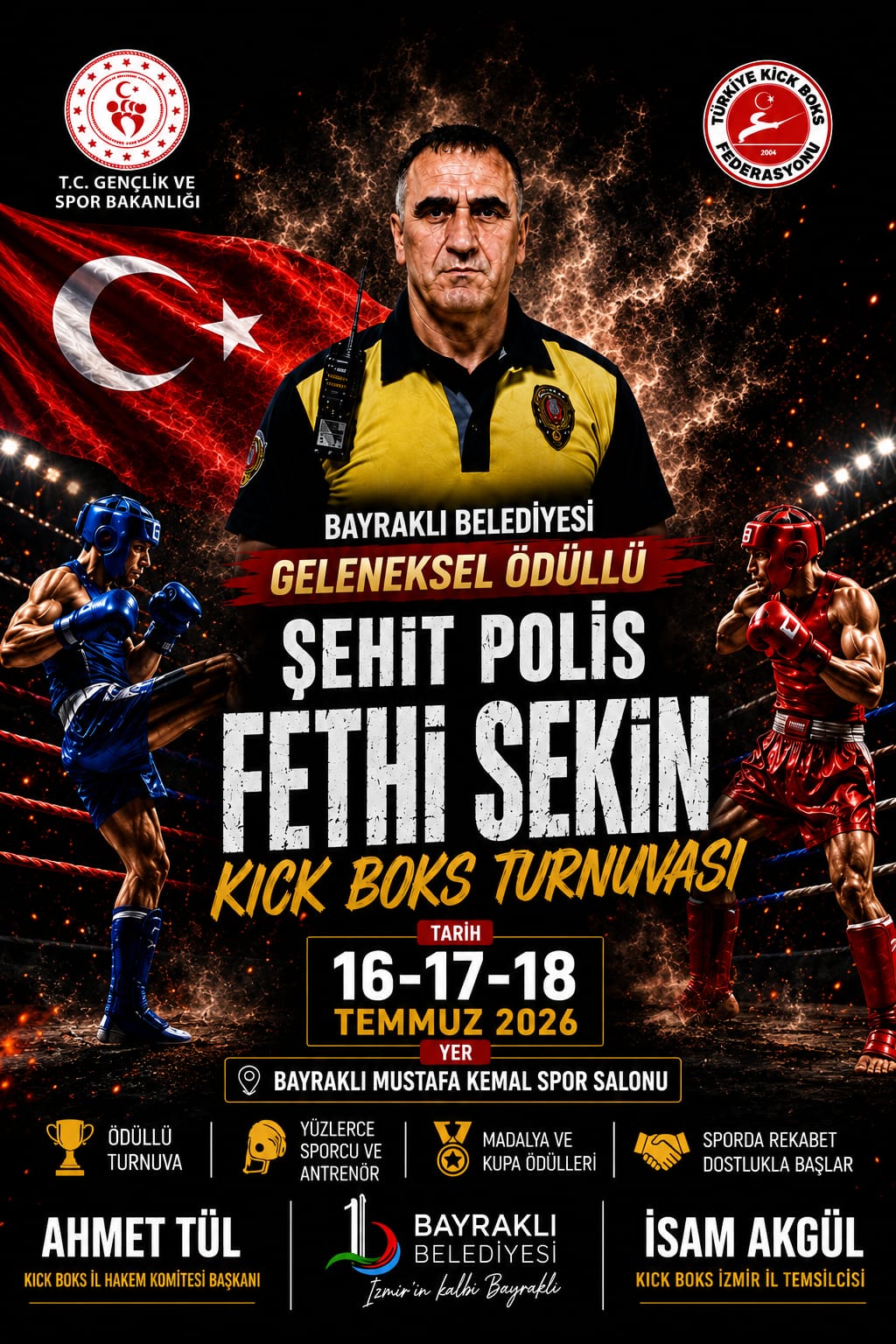 Geri sayım başladı…

İzmir, Geleneksel Şehit Polis Fethi Sekin Kick Boks