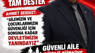 “AKSAÇLILAR OLARAK DEVLETİMİZİN YANINDAYIZ”

Aile kurumunun toplumun temel taşı olduğunu vurgulayan