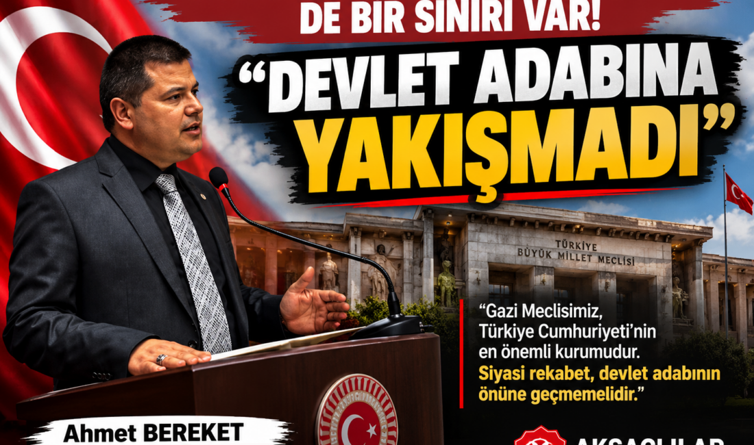 “Gazi Meclis’te Yaşananlar Devlet Adabına Yakışmadı”
